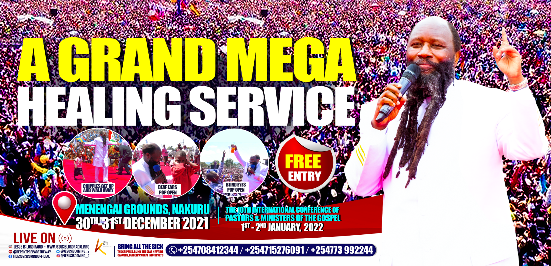 Menengai 4 Record Breaking Healing Service