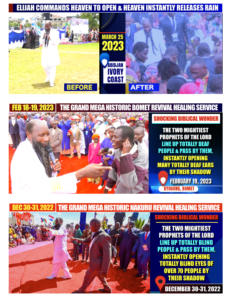 GRAND MEGA HEALING SERVICE AND INTERNATIONAL CONFERENCE OF PASTORS AND MINISTERS OF THE GOSPEL, ABIDJAN, COTE D’IVOIRE, MARCH 23-26, 2023!